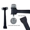 2 In 1 Rubber Hammer Double Face for Installing Floor Tiles Furniture Watches Handmade for Jewelers Leather Craft