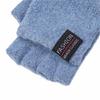 Unisex Winter USB Heated Mitten Convertible Half&Full Finger Gloves for Adult