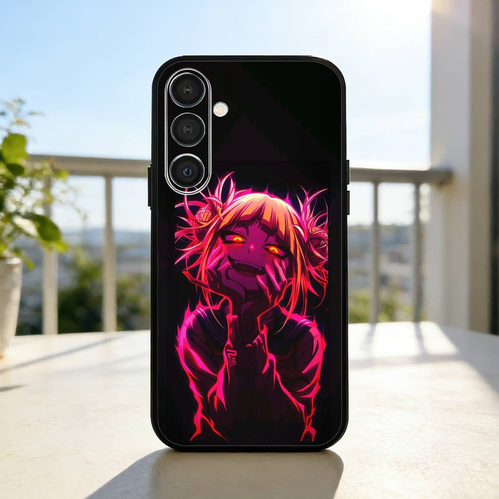 My Hero A-Academia Himiko Toga  Phone Case For Samsung  A73,72,71,53,52,51,22,91,80, Soft Black Cover