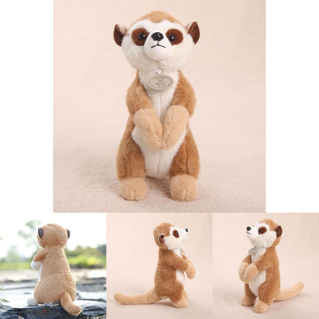 Meerkat Plush Toy With Pp Cotton Filling For Girls Birthday Gift