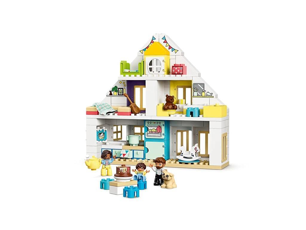 LEGO Duplo Town Fun Playhouse 10929, a toy block gift for toddlers, babies, boys and girls, ages 2 and up.