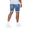 Crosshatch Mens Riptrey Denim Distressed Shorts