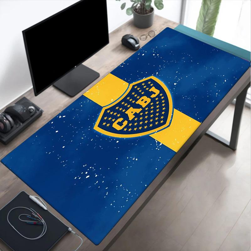 Boca Juniors Crest Design Mouse Pad Mouse Pad, Gaming Mouse Pad, Keyboard Pad, Desk Decor for Computer Notebook Fan Gift Birthday Gift