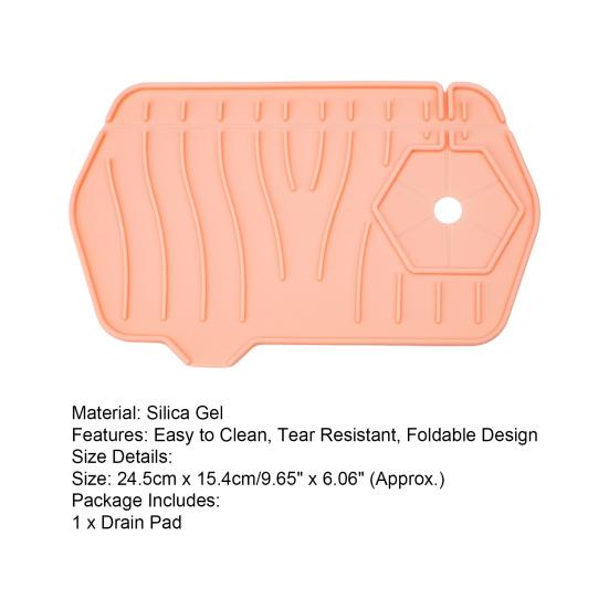 Faydalı Çift taraflı Mevcut Isı Yalıtımı Kalınlaşmış Mutfak Musluk Su Tutucu Mat Otel Su Tutucu Mat için