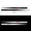 cwznhv1 2PCS Fashion Car Side Body Stripe Stickers Racing Sport Decals For Mitsubishi Lancer ASX Eclipse Cross Space Star Galant Montero