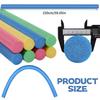 150 Cm Foam Pool Noodles – Thick, Lightweight, Assorted Colors, for Swimming, Relaxation, and Water Exercises –