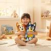 Bluey Family Cartoon Soft Plush Dolls Eyed Bingo Dog Stuffed Plush Pillow Toys Ideal Gift Family Series Parent-Child Plush Toys