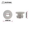 5PCS Intake Manifold Runner Control Bushings Compatible with Ford Lincoln Mercury 1993 To 2007 Year, Intake Manifold Retainer Clips for F5RZ9F955AB