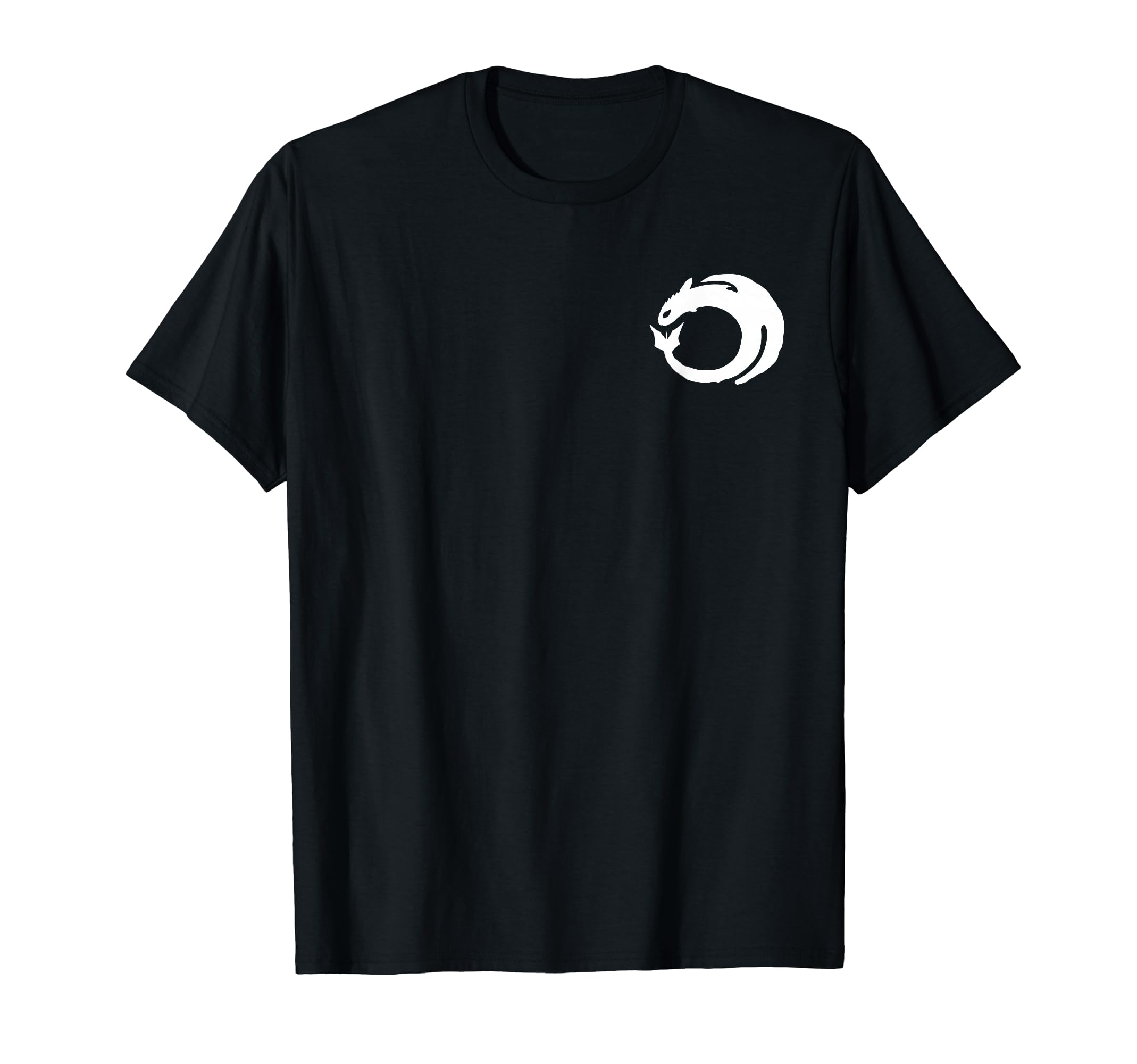 

DreamWorks How To Train Your Dragon Logo Black & White F&B T-Shirt