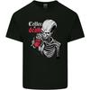 Coffee or Death Skull Mens Light Cotton T-Shirt Unisex T-Shirt