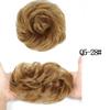 MISS WIG Straight Donut Chignon Hairpieces Synthetic Ombre Elastic Chignon Fluffy Messy Scrunchies Hair Bun for Women