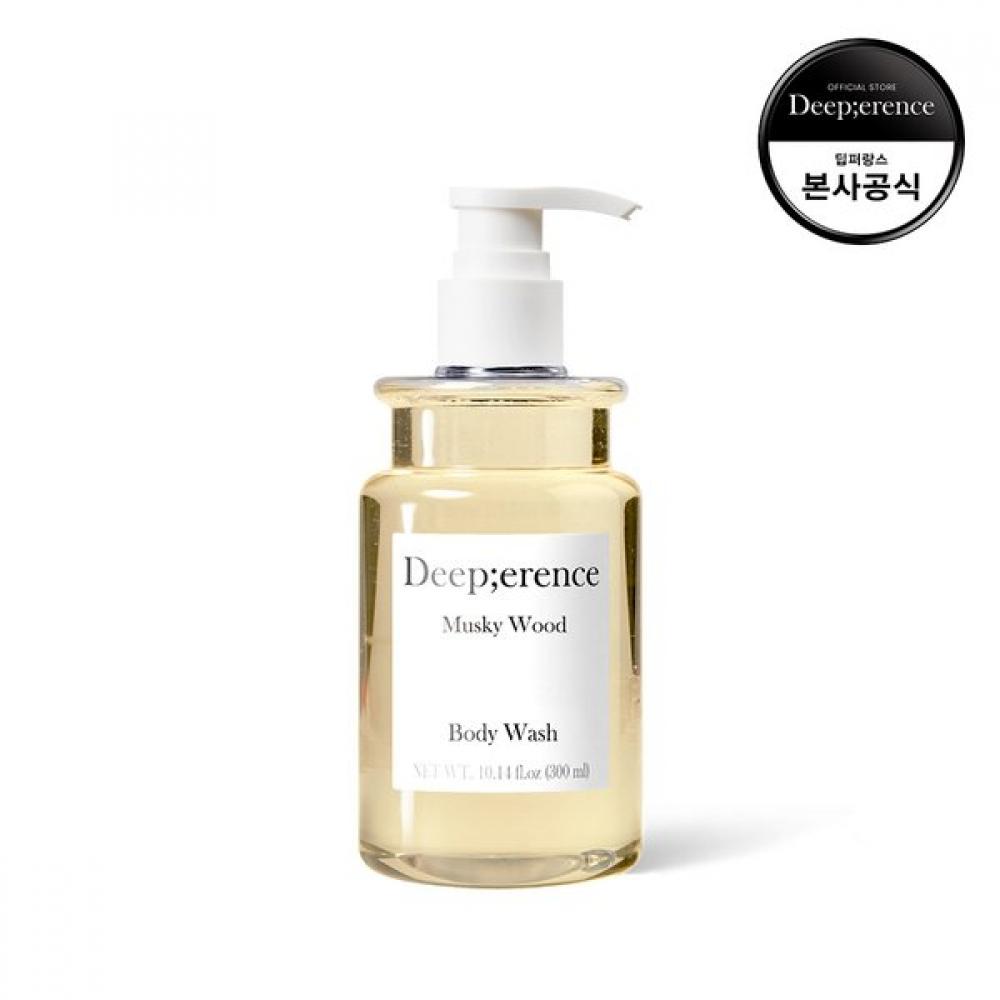 Deeperence Perfume Body Wash 300ml Musk Wood Single option
