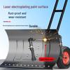 Wheeled Snow Pusher Shovel