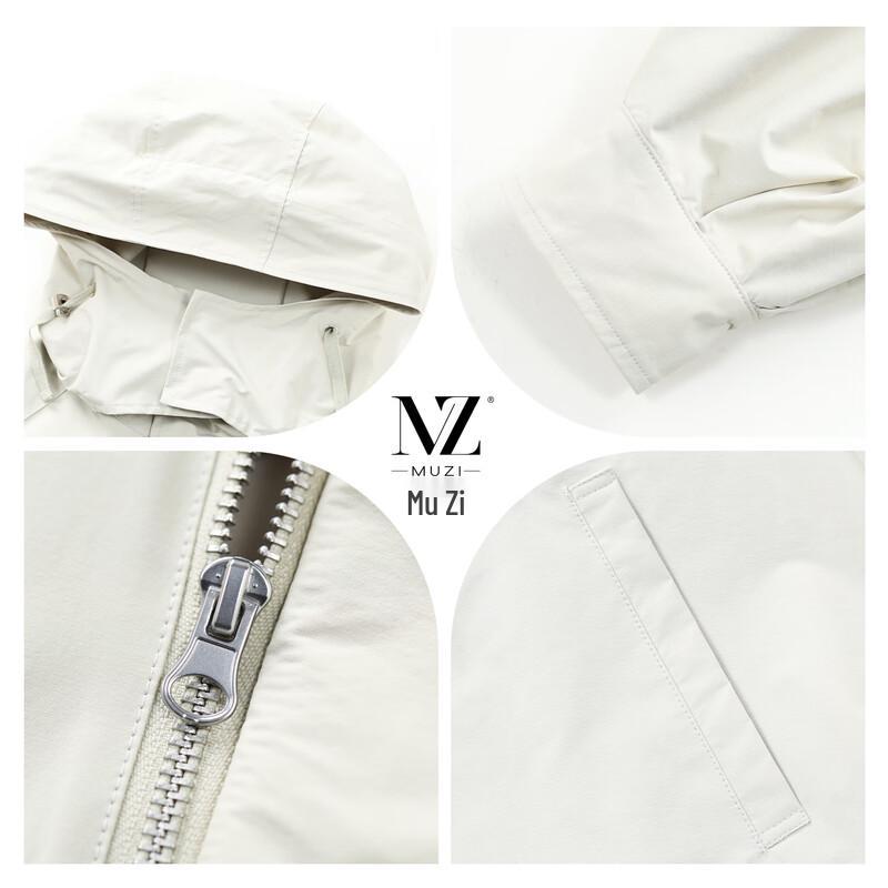 Women's Casual Hooded Cape Windbreaker Jacket