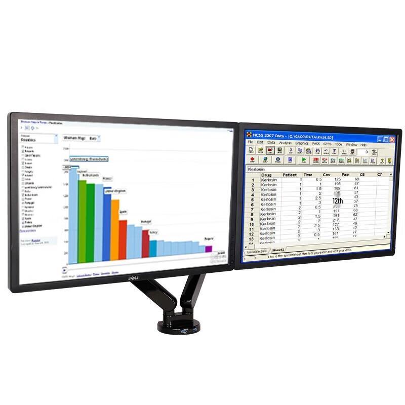 Loctek Q5D Dual Monitor Arm