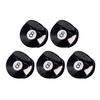 1/2/3/4/5Pcs Hair Claw Black 8 Ball Golf Club Hair Clip Women Updo Ponytail Holder