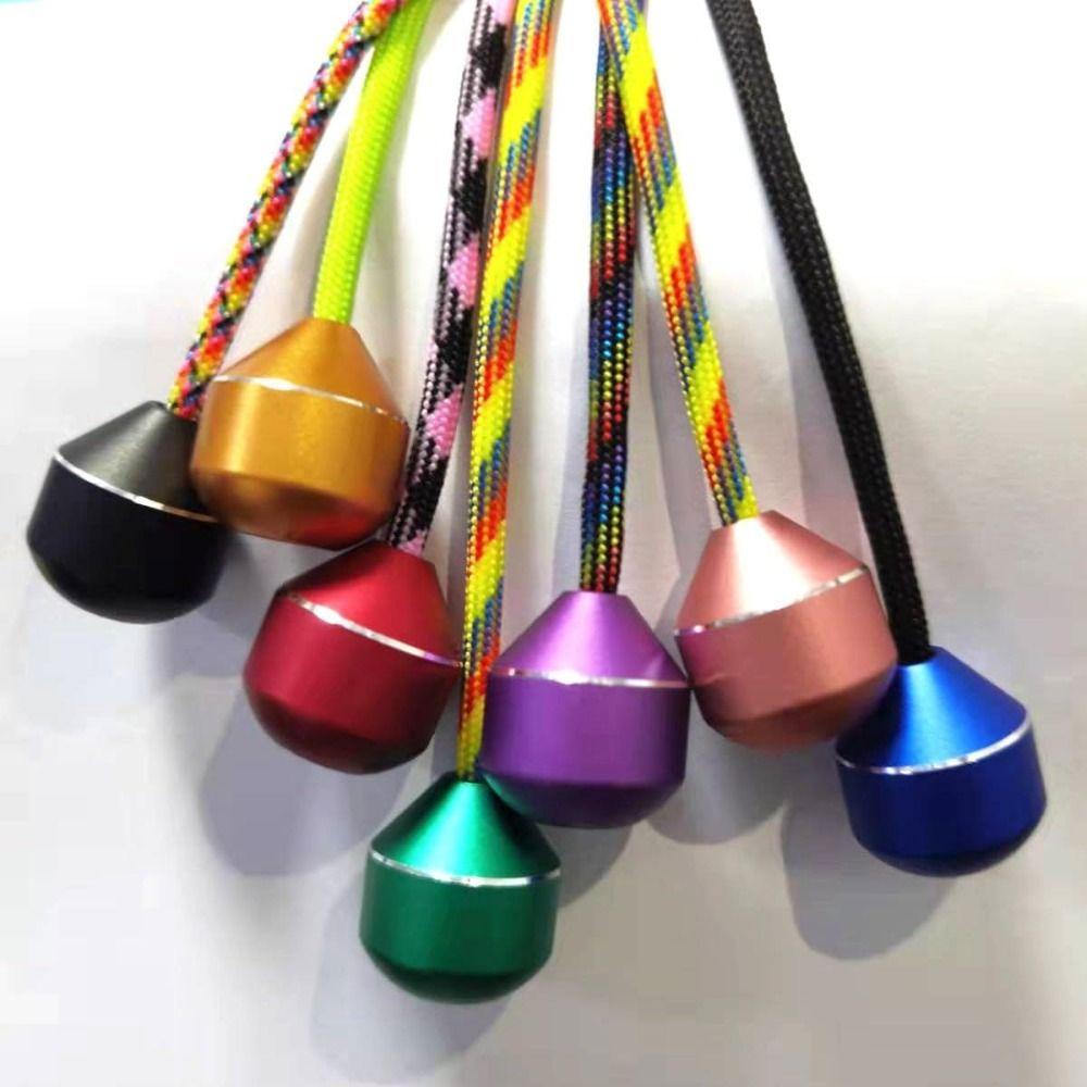 

Two Beads Finger Yo-Yo Toy Aluminum Alloy Decompression Toy New Finger Toys Kids Gift