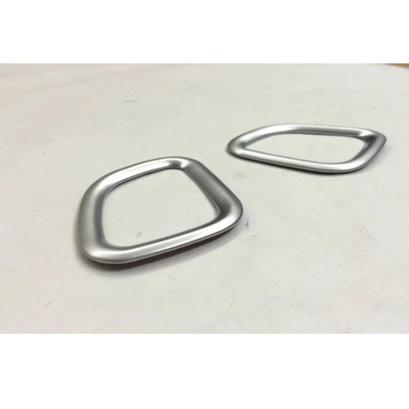 For Suzuki Vitara 2016 2017 2018 Car Styling Cover Garnish Detector Trim Front Air Condition Outlet Vent Frame 2PCs