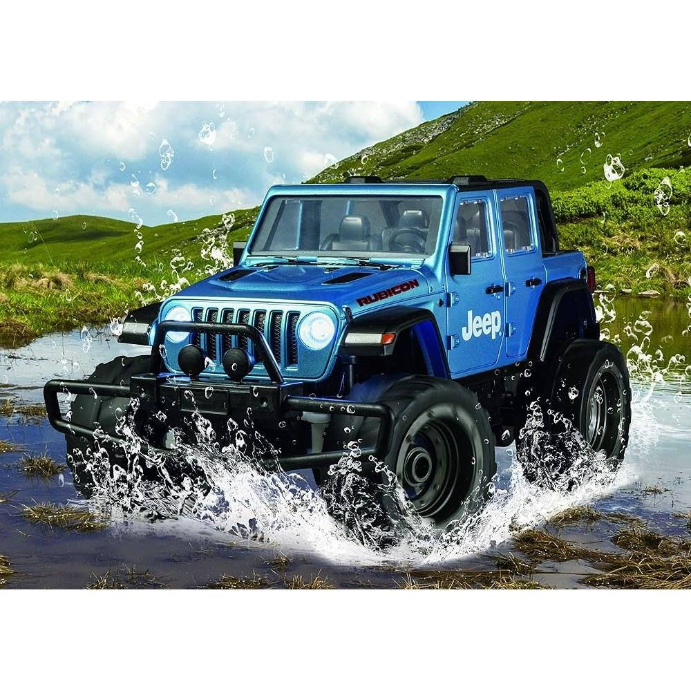 Jozen Dart Max 1/24 Scale RC Jeep Wrangler Rubicon JRVT111-BL Blue