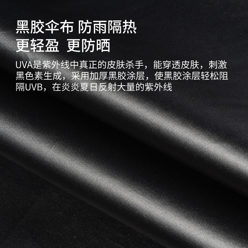 Original retro flower automatic small black umbrella, weather and rain dual-purpose anti-ultraviolet parasol, a large number of