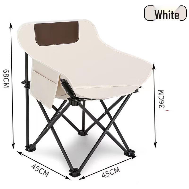 ZISIZ Portable Folding Moon Camping Chair