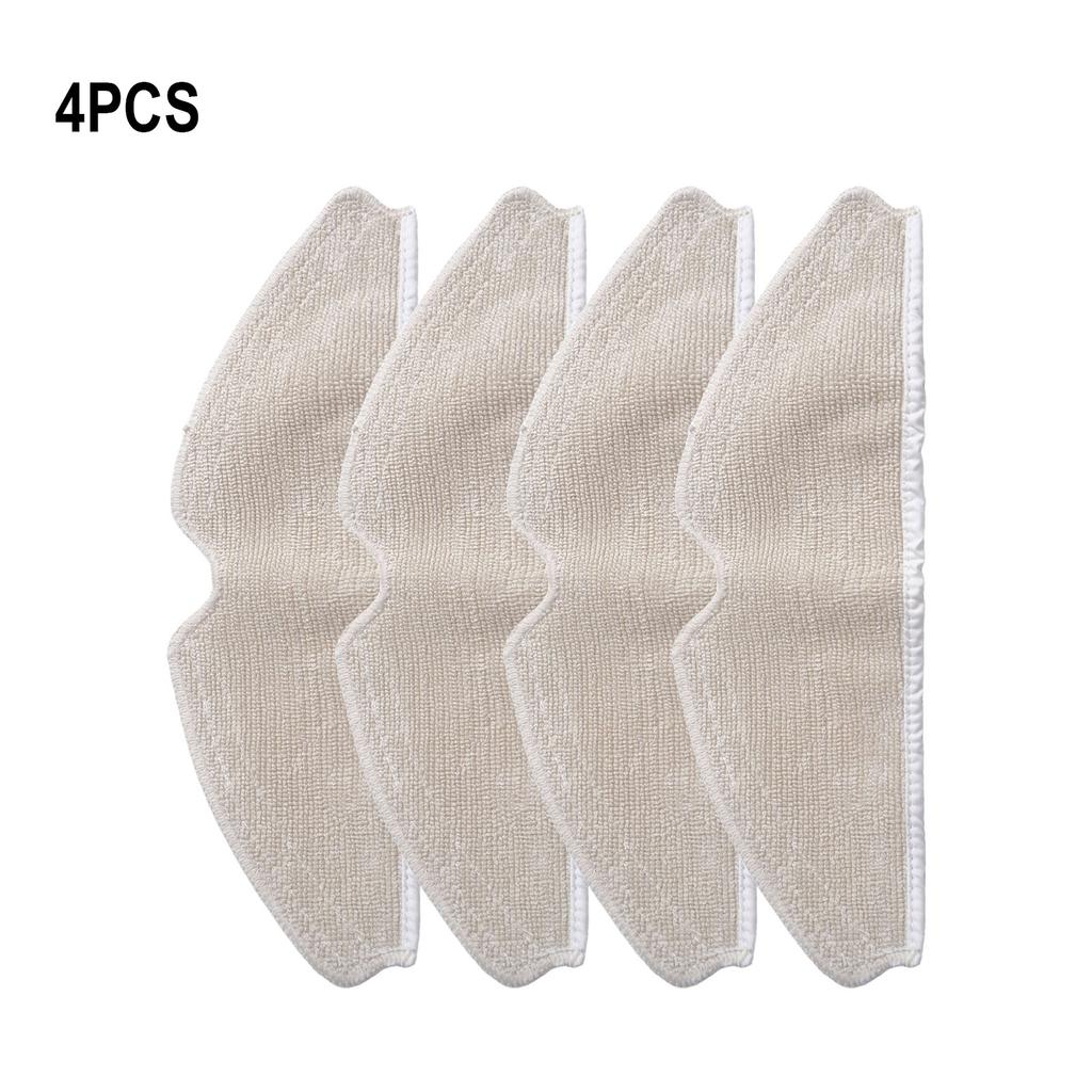 Für Inic i9 Saugroboter Wischlappen Wischtuch Kit 4 oder 10er Pack Mikrofaser Nachfüllpackungen für effiziente Bodenpflege