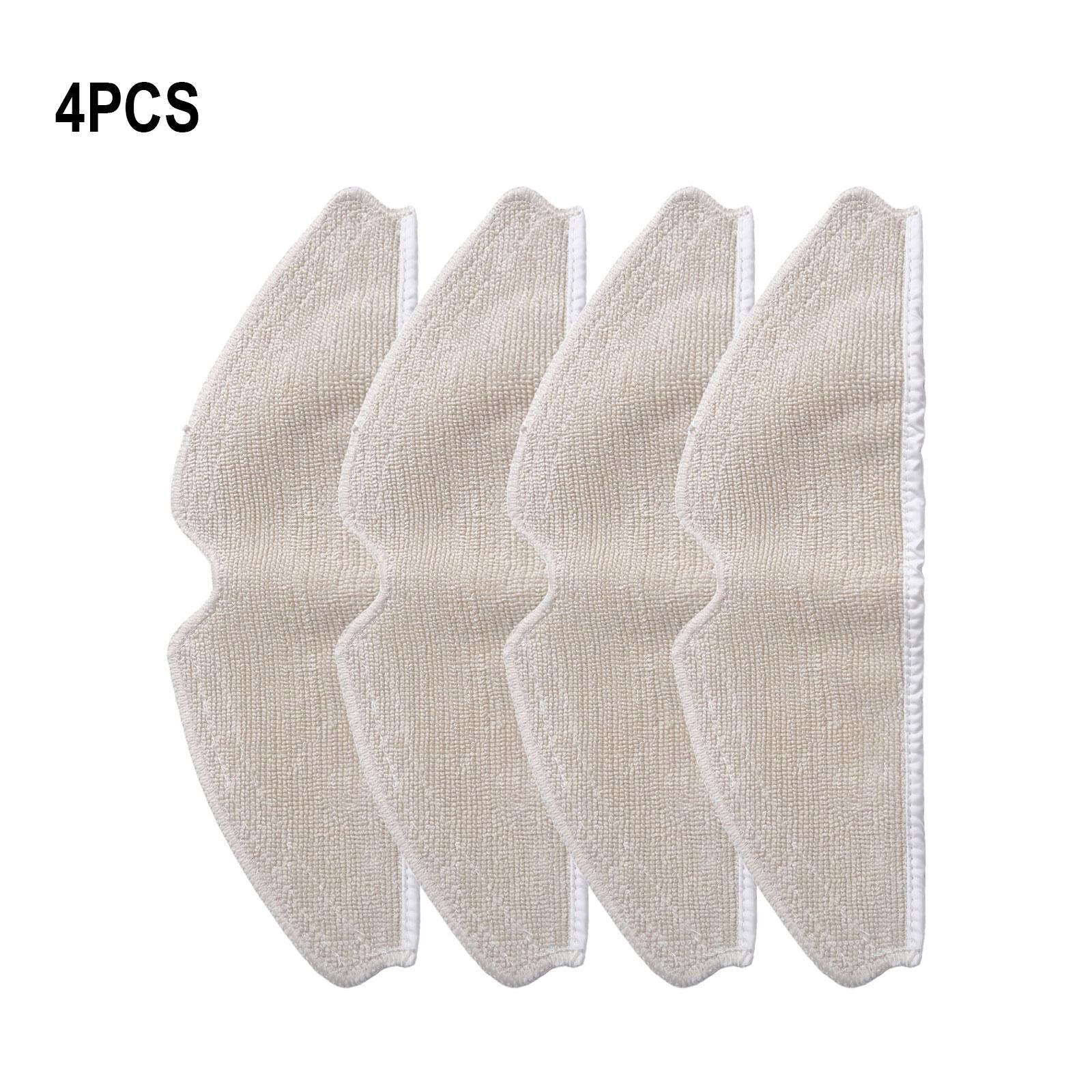 For Inic i9 Robot Vacuum Cleaner Mop Cloth Wipe Kit 4 or 10 Pack Microfiber Refills for Efficient Floor Maintenance