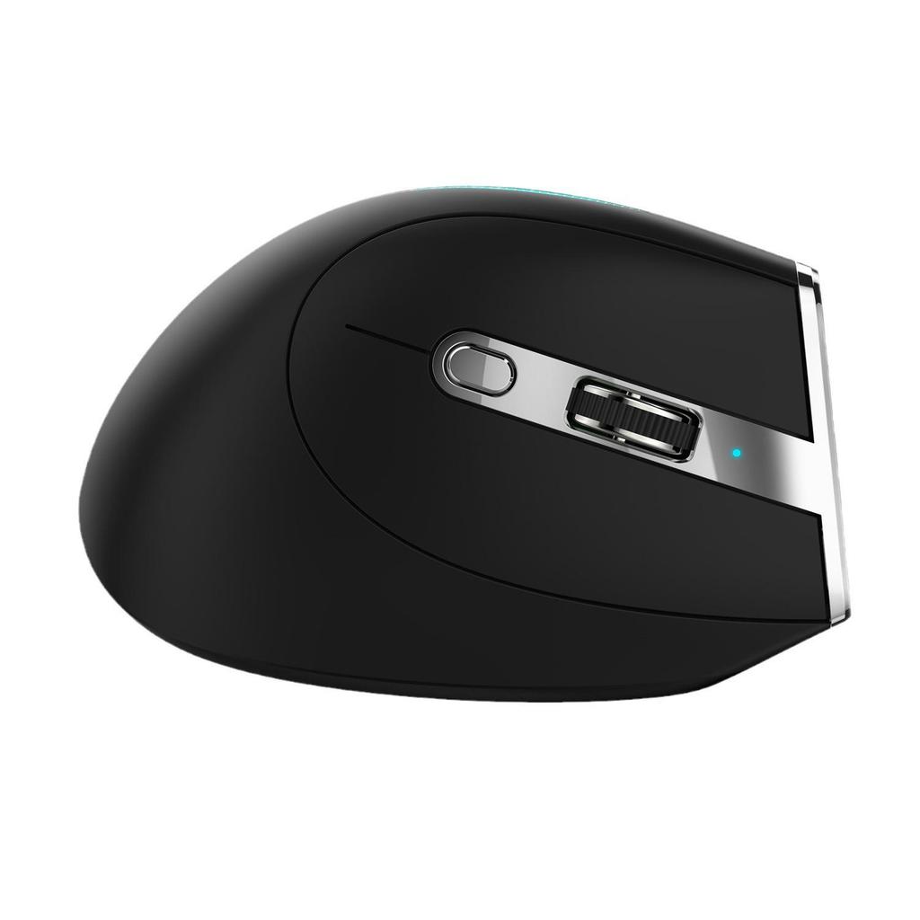 ZELOTES Master F36 Vertical Ergonomic Mouse: Three-Mode Bluetooth, Rechargeable, Programmable