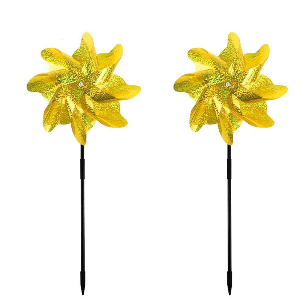 Anti Vögel Kinderspielzeug Windmühle Bunter Vogelabwehrer Neue Reflektierende Windmühle Vogelabwehr