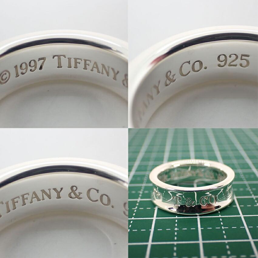 [Used] TIFFANY 925 1837 Ring / Size 14 / J11-2