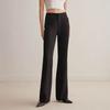 Waiwaiaiem Yy_Black Bootcut Suit Pants