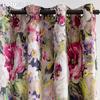 1PC LOZUJOJU 70-80% Blackout Countryside Style Oil Colored Floral Print High-quality Blackout Curtains for Bedroom Living Room Window for Home Decor