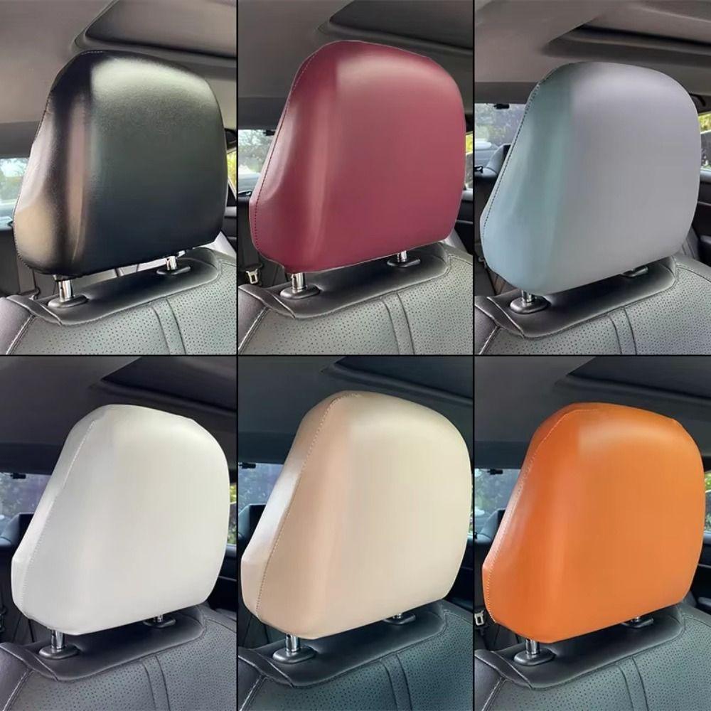 Waterproof Universal Car Headrest Cover Dustproof Elastic Headrest Cover Truck