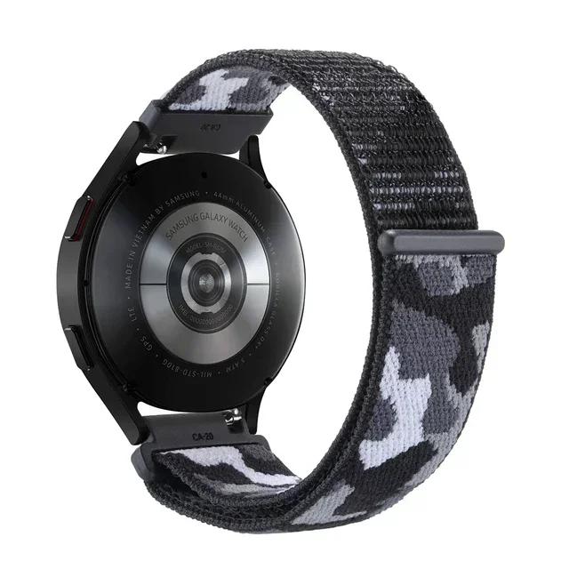 20mm 22mm Nylon Strap For Garmin Forerunner 55 165 265 255 Replacement wristband for Gramin Active 5/Vivomove Trend/Vivoactive 5