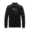 Men's Flight Suit Casual Cotton Jacket Washed Stand-up Collar Embroidered Jacket Men's Autumn Top
