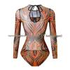 Women's Russian Mesh Sun Protection Swimsuit