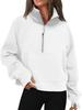 Long Sleeve Fleece Hoodie for Women Yoga Fitness