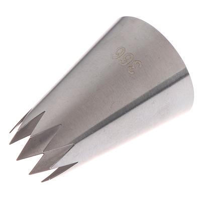 #366 Große offene Stern Spritztülle Icing Creme Tüllen Backformen Gebäckspitzen