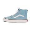 Unisex Sk8-Hi Zip High-top Skate Sneakers Black Blue VN0005VSBZ3