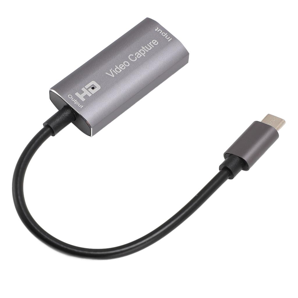 Type C To HD Multimedia Interface Video Capture Card Professional 4K 1080P Video Capture Card Supports for VLC for OBS