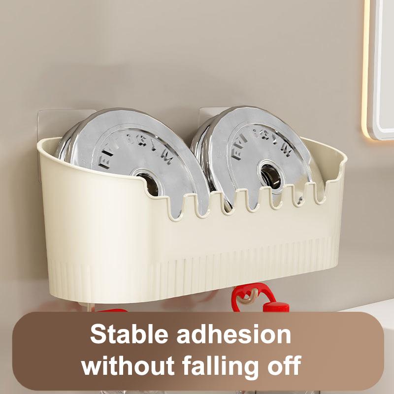 Bathroom Storage Rack, No-Drill Storage Tube, Multi-Functional Wall-Mounted Comb, Toothbrush, Paste, And Chopstick Storage Tube