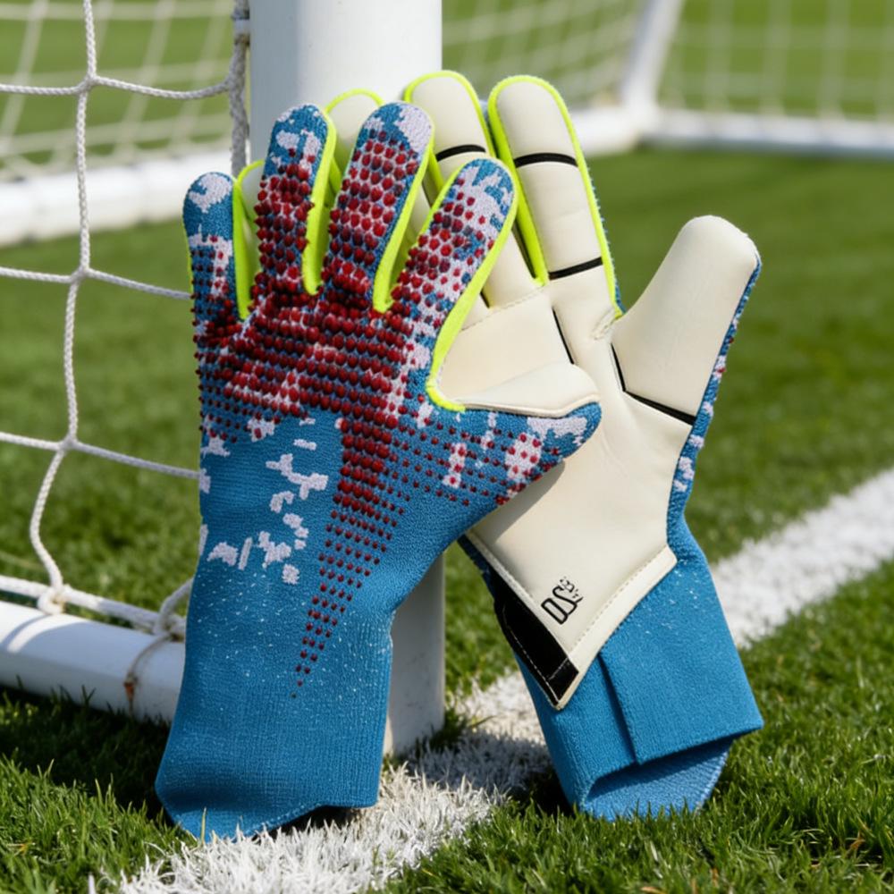 2026 World Cup Breathable Wear-Resistant Goalkeeper Gloves - Anti-Slip, Thickened Football Design