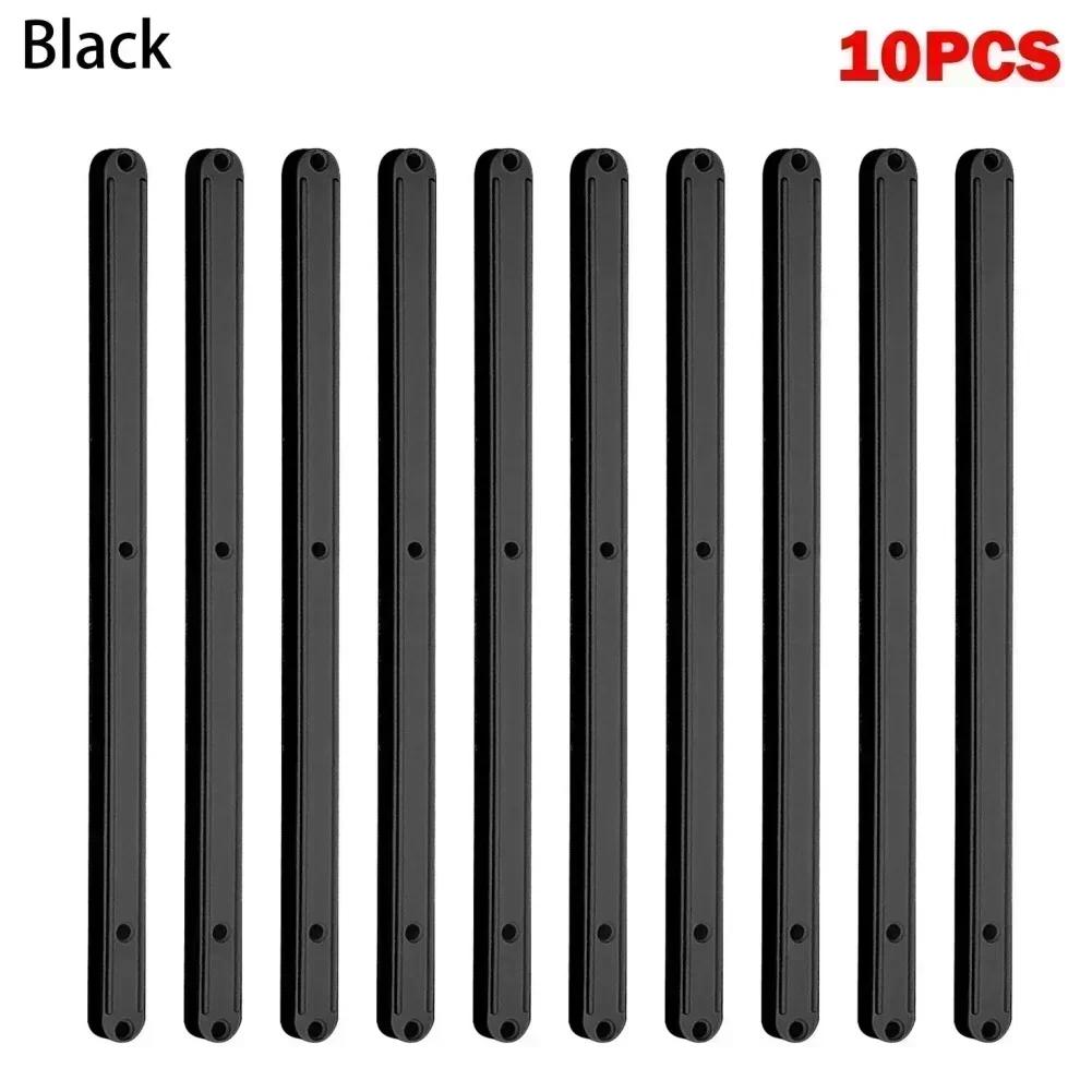 

10Pcs Replacement Draw Rail Plastic Drawer Slides 298mm Draw Runners Set Replacement Wardrobe Guide Rail Furniture Hardware