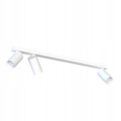 Nowodvorski Mono III White Metal Ceiling Spotlight 3x GU10 for Living Room
