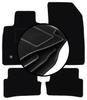 Set of Velour Floor Mats For: Renault Clio IV Grandtour, Station Wagon, Hatchback (2013-)