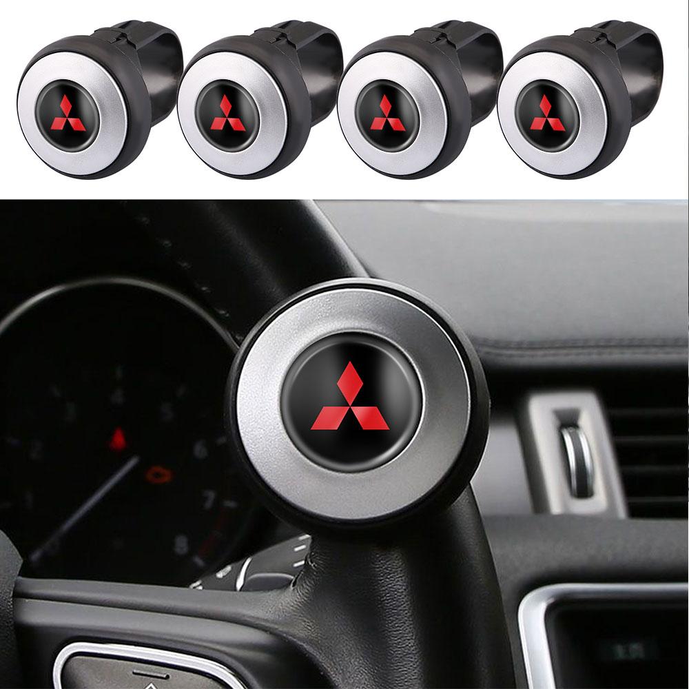 Car Universal  Steering Wheel Booster Spinner Knob 360 Degree Rotation Ball Handle For Mitsubishi 9 Ralliart X EX ASX L200 Colt QQ7