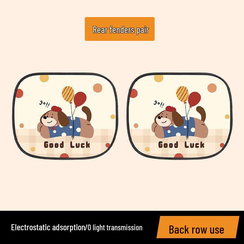 Car Window Sunshade: Heat Insulation & UV Protection Electrostatic Sticker