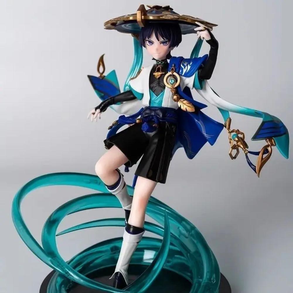 Genshin Impact Figure Genshin Action Figurine Wanderer Scaramouche Game 24cm Model Collectible Ornament Kids Christmas Gift