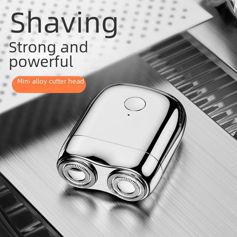 

«Портативная аккумуляторная мужская электробритва — моющаяся, мини, с длительным сроком службы батареи»