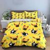 French Bulldog Floral Pattern Set Multiple sizes kid's and adults' bedroom Exquisite 3PC bedding set gift